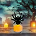 thumbnail image 6 of LED Halloween Spooky Candles, Halloween Flameless Candles Bats Battery Operated Tealights Set Halloween Candles Decor For Home Party Gift, Halloween Candles Decorations, 6 of 6