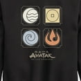 thumbnail image 3 of Avatar - The Last Airbender - Nations Symbols - Youth Crewneck Fleece Sweatshirt, 3 of 5