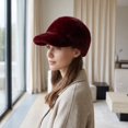 thumbnail image 4 of Joernso Plush Fuzzy Faux Fur Baseball Cap for Men Women, Fluffy Winter Warm Baseball Cap, Adjustable Unisex Curved Brim Hat for Cold Weather, 4 of 8