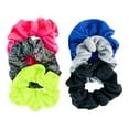 thumbnail image 5 of Scunci Original Scrunchies in Washable Mixed Knit Fabrics in Multi-Colors, 6ct, 5 of 7