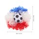 thumbnail image 2 of KAKOWELY Peluca afro rizada para fanáticos de equipos de fútbol, peluca decorativa para fiestas de cosplay, adorno para el cabello de carnaval, 2 of 4