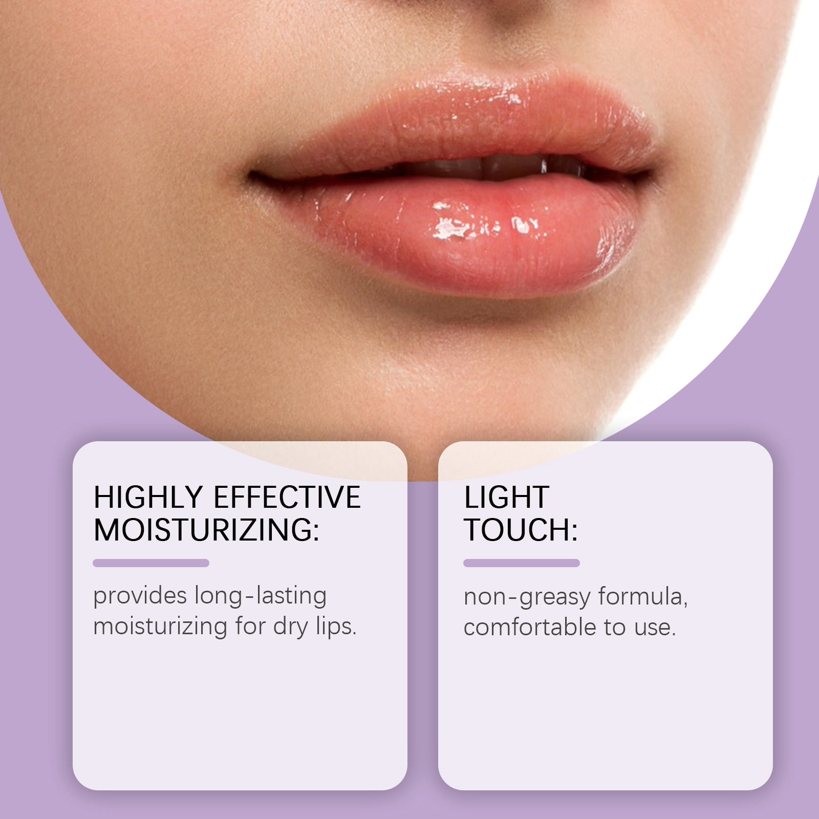 Alvantor Moisturizing Lip Balm with Mineral & Jojoba Oil for Dry Lips, Hydrating & Nourishing Non-Greasy Formula, 0.14fl.oz