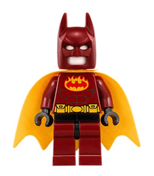 LEGO DC Super Heroes Firestarter Batsuit (70923) Minifigure 