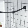 thumbnail image 3 of Curved Curtain Rod, Corner Shower Curtain Rod Extendable Reinforced  For Bathroom, 3 of 8
