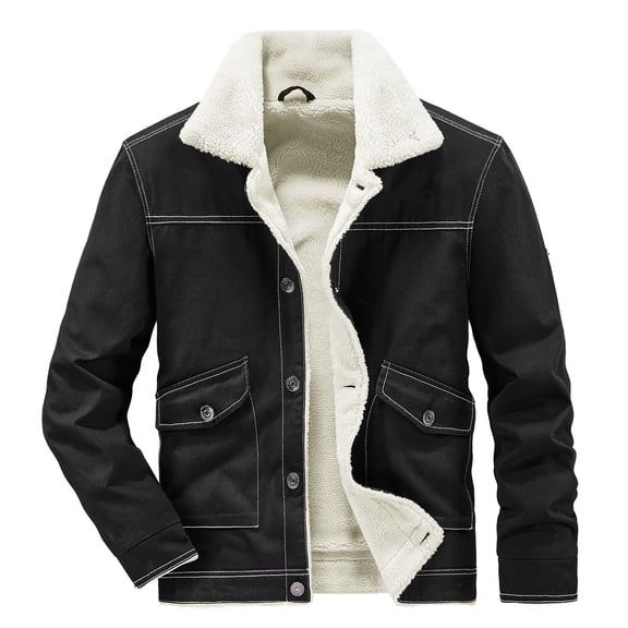 Vedolay Men's and Big Men's Long Cardigan Blazer Jackets Fall Dressy Casual Jackets Black,L
