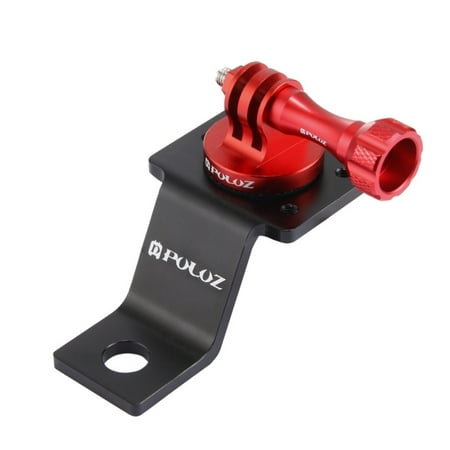 PULUZ Aluminum Alloy Motorcycle Fixed Holder Mount Tripod Adapter for Go Pro 5 Session (Best Way To Mount Gopro On Motorcycle)