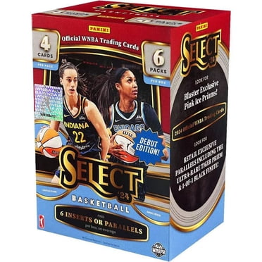 2024 Panini WNBA Select Basketball Cards Blaster Box - Hunt For Caitlin Clark Rookie Cards!