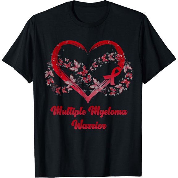 Heart Multiple Myeloma warrior T-shirt Gifts T-Shirt mens t shirt,black,women,funny,misfits,men,journey,t-shirt