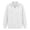 White, variant on Huyun Women's Half Zip Sweater Ribbed Knit Long Sleeve Pullover with Collared V-Neck Casual Business Tops for Fall Winter Light Blue,XXXL