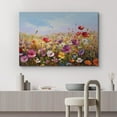 thumbnail image 5 of PixonSign Canvas Print Wall Art Fine Art Still Life Wildflower Field Nature Wilderness Illustrations Modern Art Botanical Floral Farmhouse/Country Relax/Calm/Cozy for Bedroom - 12"x18", 5 of 5