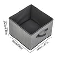 thumbnail image 2 of Fabric Storage Box for Clothing, Toys & Household Items | Desktop Organizer | Non-Woven Cloth Storage Bin | 1-Pack, 2 of 2