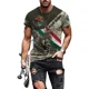 thumbnail image 1 of Playeras Camiseta Deportiva De Mexican Eagle De 3d Estampado, 1 of 5