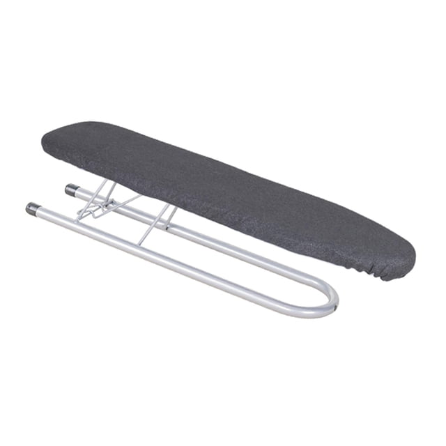 simhoa Foldable Sleeve Ironing Board Home Travel Use Compact Tabletop Ironing Board Black