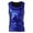 Blue, variant on Baqcunre Tank Tops Men Summer Mens Vest Fashion Glossy Sleeveless T Shirt Mens Stage Performance Vest Sleeveless Tshirts For Men Tops For Men Black L