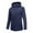 Navy, variant on Women's Spring And Winter Lightweight Waterproof Softshell Jacket , Rain Jacket Women Windproof Coat for Hiking, Travel & Outdoor Activities