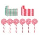 thumbnail image 4 of 30 unids Creative Christmas Crutch Lollipop Colgantes Navidad Decorativo Partido Colgantes, 4 of 5