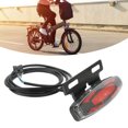 thumbnail image 3 of Bike Brake Warning Light, ABS LED Waterproof Electric Bike Night Tail Light Multi Wire Color Definition  For Cycling, 3 of 8