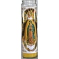 thumbnail image 2 of (2 pack) Yellow Dual Saints Candle, 2 of 3