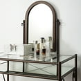 thumbnail image 3 of Linon Clarisse Metal Vanity Set in Gray, 3 of 5