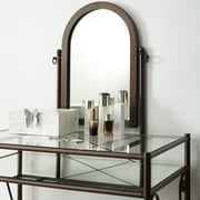Linon Clarisse Metal Vanity Set