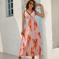 thumbnail image 2 of Fun Pizza Pattern Design Sleeveless Dress Summer Clothes for Women Women's Clothing 2025, 2 of 7
