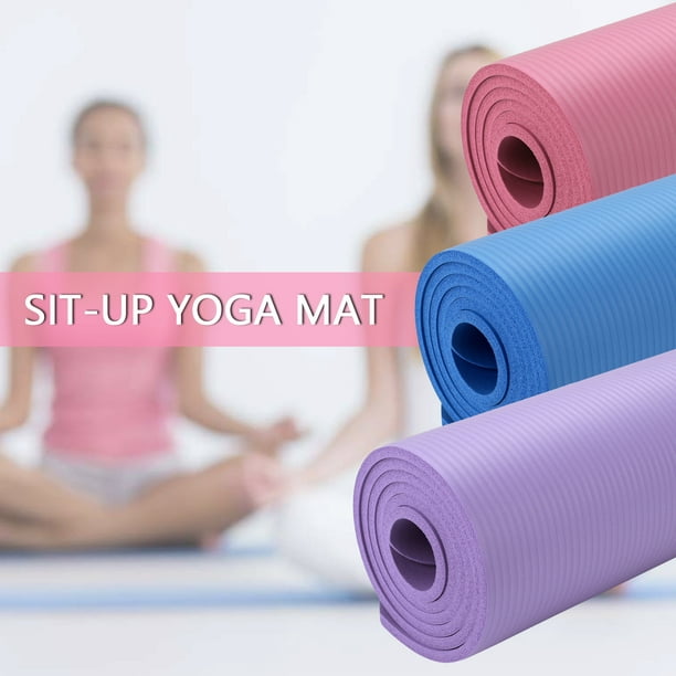 Eco-friendly and Tasteless NBR Yoga Mat Sit-up Yoga Mat 