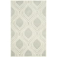 thumbnail image 2 of SAFAVIEH Chatham Shaelyn Geometric Wool Area Rug, Gray/Ivory, 6' x 9', 2 of 10