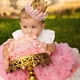 thumbnail image 5 of Baby's First Birthday Crown Rose Flower Encaje de malla Tocado Baby Girl 1st Birthday Hat Artículos de fiesta Sombrero de cumpleaños Photo Prop Diademas Accesorios para el cabello (rosa claro), 5 of 5