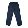 thumbnail image 6 of WAYUTE Boys Cargo Pants with Multiple Pockets Straight Leg Casual Outdoor Trousers Elastic Waist Comfort Daily Wear Durable Twill Fabric for Kids, 6 of 7