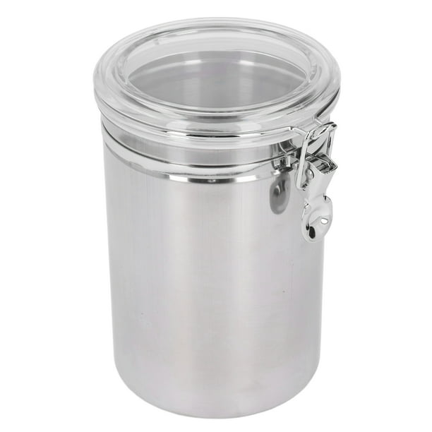 Contenedor de almacenamiento de alimentos de acero inoxidable, lata sellada de acero inoxidable Recipiente de acero inoxidable Recipiente hermético de acero inoxidable Características líderes en su clase