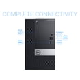 thumbnail image 5 of Dell Otiplex 5060 Desktop, Intel Core i5-8500 Upto 4.1GHz, 8GB RAM, 256GB SSD, DVDRW, DisplayPort, Card Reader, Wi-Fi, Bluetooth, Windows 10 Pro, 5 of 6
