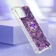 thumbnail image 4 of Funda para Samsung Galaxy A04E con Brillo Líquido Flotante, Purpurina, Parachoques y Anillo Giratorio Soporte, 4 of 5
