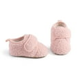 thumbnail image 4 of Hifoo Baby Girls Boys Booties Soft Non- Sole Winter Warm Cozy Toddler First Crib Shoes Trendy Child Footwear, 4 of 8