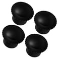 thumbnail image 5 of AURARMLET Curtain Finials Ends Only Black PP 4Pcs, 5 of 8