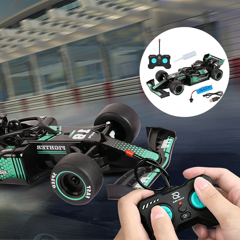 Remote Control Car For Kids High Speed Race Drift RC Cars Toy With LED Spray Function Kids Outdoor Toys For Boys Girls Birthday Gifts