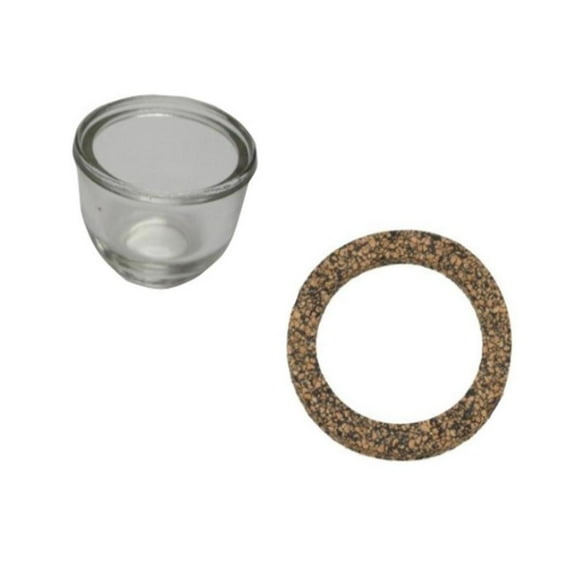 RAParts Fuel Sediment Glass Bowl & Cork Gasket NAA9160A 9N9162 Fits Ford 2N 8N 9N NAA Jubilee