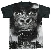 King Kong King Of New York Mens Sublimation Shirt with Black Back