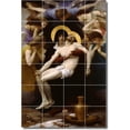 thumbnail image 1 of Ceramic Tile Mural-William Bouguereau Religious Custom Tile Mural 15. 48" w x 72" h using (24) 12 x 12 ceramic tiles, 1 of 3