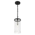 thumbnail image 3 of 51062-04 Livex Lighting Elizabeth - 1 Light Mini Pendant in Glam Style - 6 Inches wide by 14.75 Inches high-Black Finish    -Traditional Installation, 3 of 8