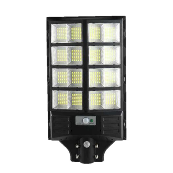 DOLITY Lumière de Stationnement Solaire du Crépuscule à l'Aube pour Terrain de Basketball de Rue et Terrain de Jeu 400 W