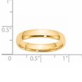thumbnail image 6 of Primal Gold 14 Karat Yellow Gold 4mm Lightweight Comfort Fit Band Size 13, 6 of 6