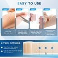 thumbnail image 2 of Silicone Scar Sheets, Silicone Scar Tape(1.6” x 60” Roll 1.5M), Silicone Scar Sheets for Surgical Scars, Keloid Bump Removal, Stretch Marks Removal, C-Section, Burn et, 2 of 7