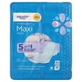 Equate Maxi Pads with Wings, Unscented, Extra Heavy Overnight, Size 5