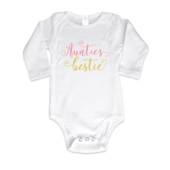 NanyCraft's Auntie's Bestie Baby Girl Bodysuit L/S