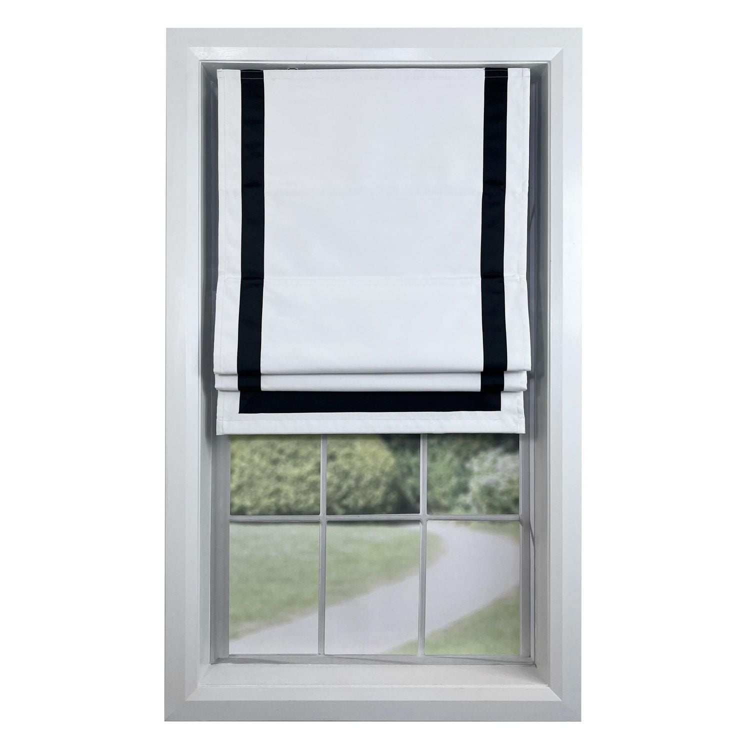 Versailles' Valentina Cordless Roman Shades (27in x 63in)