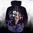 thumbnail image 2 of 2025 Autumn and Winter Men's Horror Christmas Eve 3D Digital Printing Men's Loose Hooded Sweatshirt, 2 of 4