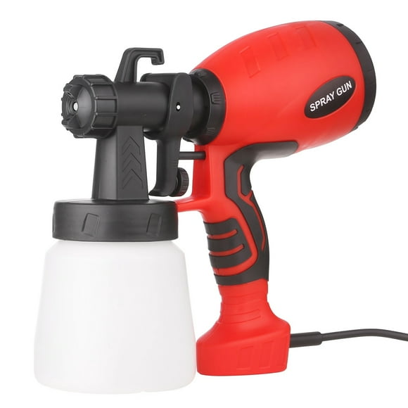 500W Electric Spray Gun 800ml High Pressure Paint Sprayer 3 Spray Patterns Flow Rate Control