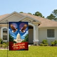 thumbnail image 2 of Amhnf American Eagle Fireworks Capitol Building 1776 2026 Independence Day Flag For Home Outdoor Garden Yard Decor 12x18 inch, 2 of 5