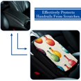 thumbnail image 5 of Bowling Soft Furry Printed Car Armrest Cover Pad 12.5x8.2 Inch - Comfortable Armrest Accessory, 5 of 6