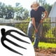 thumbnail image 5 of Rastrillo de Jardín de Acero de 4 Dientes | Cultivador y Desherbador de Hierro de Alta Resistencia | para Aireación Del Suelo, Horticultura y Paisajismo | Construcción Totalmente de Acero, 5 of 6